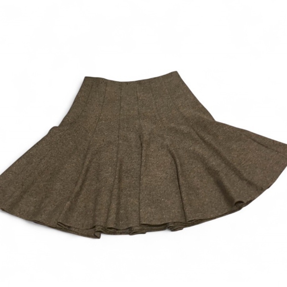 Michael Kors Brown Skater‎ Skirt